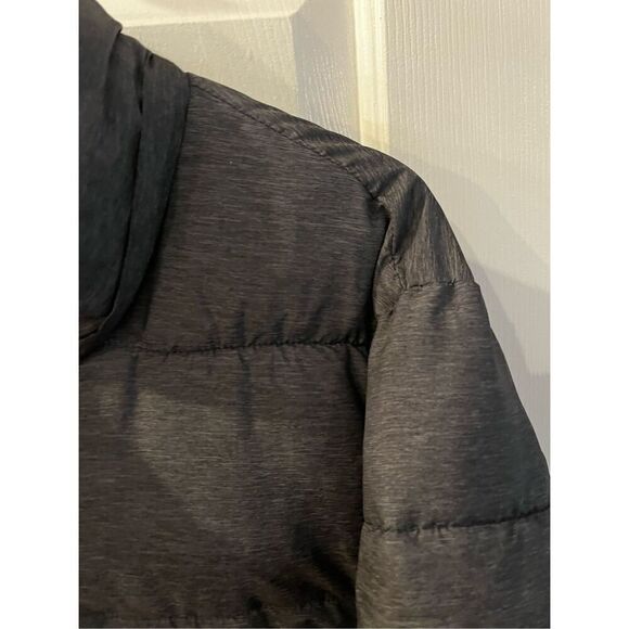 Polydeer Black Quilted Puffer Coat Hidden Zipper sz XXL NWOT - Picture 4 of 13